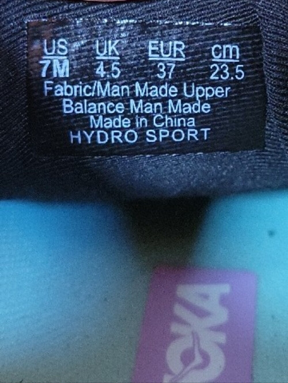 Ryka Hydro Sport Women’s Purple Pink Yellow Multicolor Athletic Shoes Size 7 - Picture 2 of 8